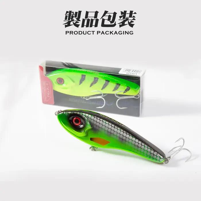 Leurre Hunthouse Musky Buster Jerkbait 115mm/145mm avec vibrations puissantes et sonorité forte pour la pêche en mer et sur la plage
