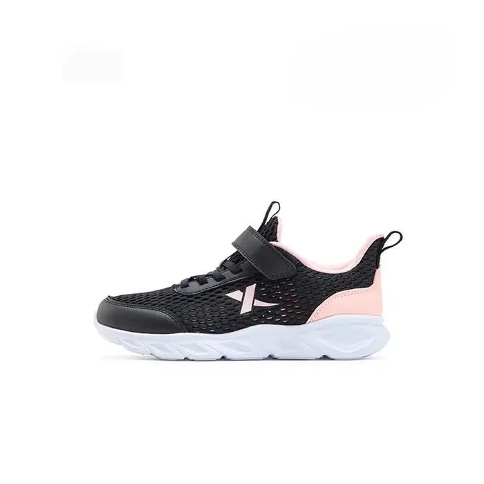 Xtep chaussures de course pour enfants moyens et plus âgés unisexe été décontracté maille respirant