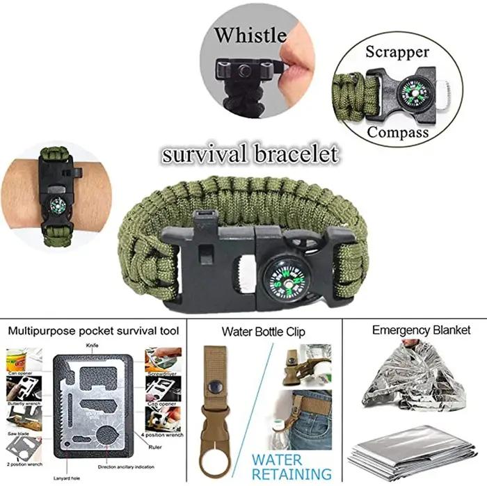 Équipement de camping, kit de survie