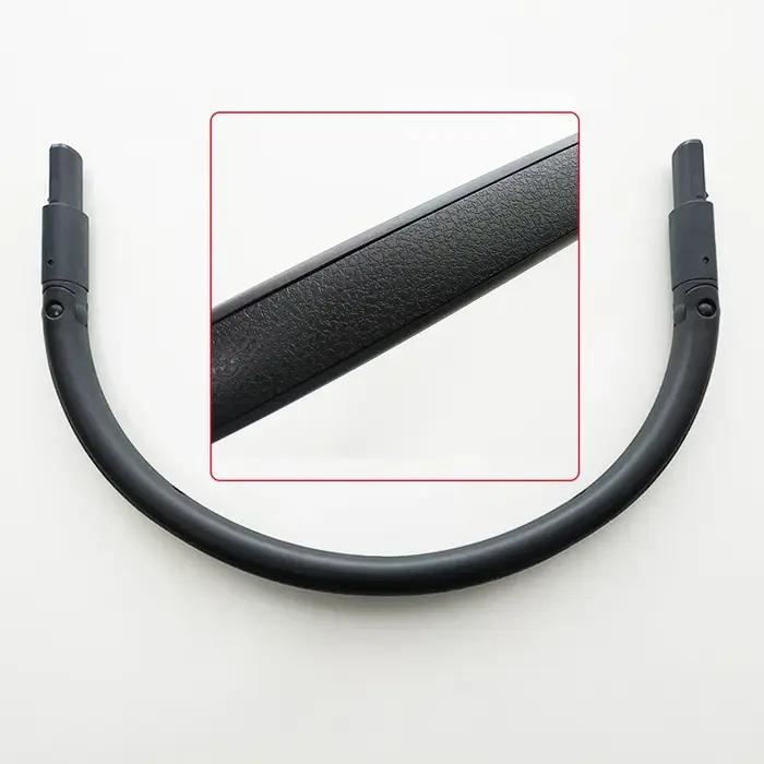 Barre de pare-chocs en plastique et acier inoxydable pour poussettes Cybex Melio 2/3 occasions spéciales enfants 0-6 ans