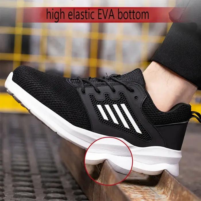 Chaussures de travail de sécurité en acier pour hommes et femmes