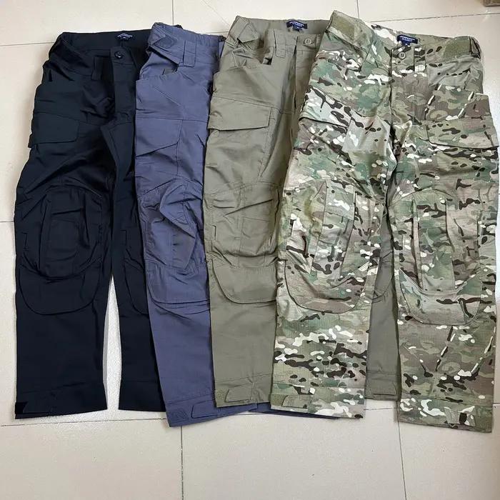 Pantalon tactique feuilles assault printemps automne - résistant randonnée chasse fonctionnel homme