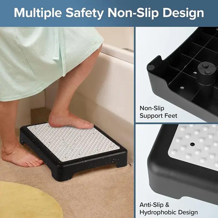 Tabouret de mobilité en une étape, dispositif d'assistance robuste pour l'intérieur et l'extérieur,