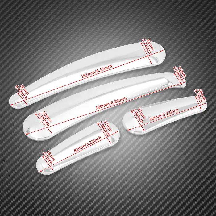 4xMoto 3D bras oscillant cadre insérer couverture chromée pour Harley Heritage Softail personnalisé