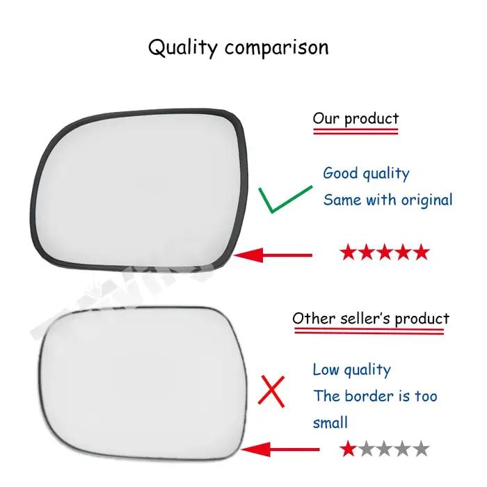 TVYVIKJ lentille en verre de rétroviseur latéral chauffant gauche droite pour LEXUS RX300 RX330 RX35