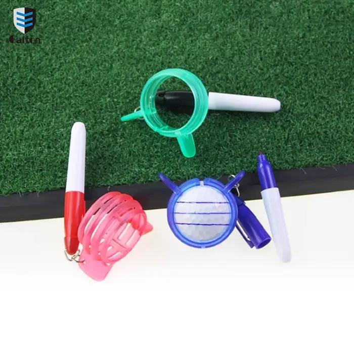 Marqueur de balle de golf de précision, accessoires de golf, pochoirs de marquage de balle de golf e