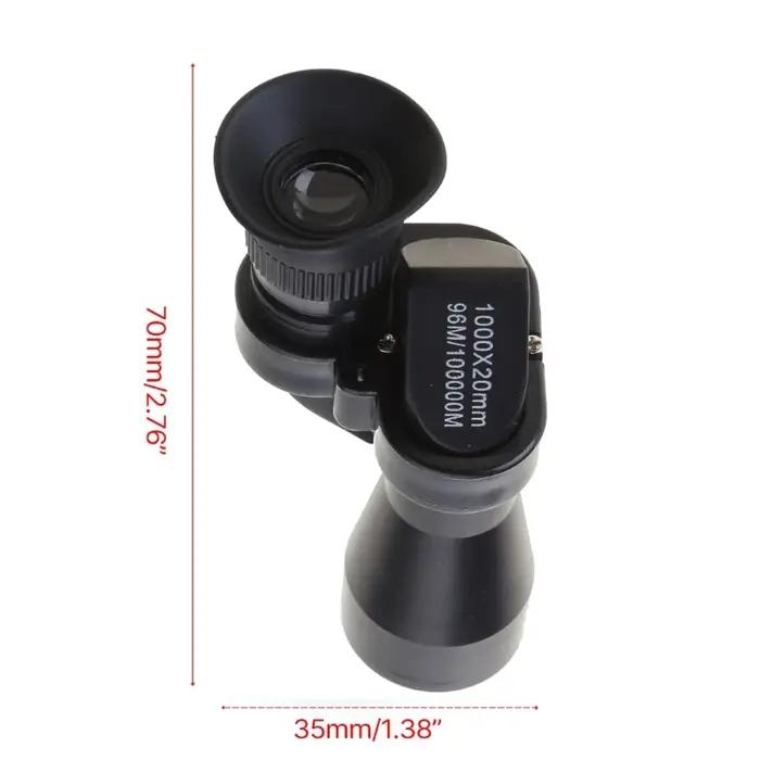 Mini longue-vue poche nuit haute magnification zoom portable chasse camping extérieur