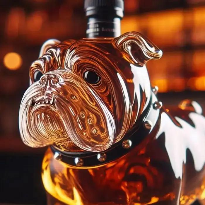Bouteille de whisky pour chien