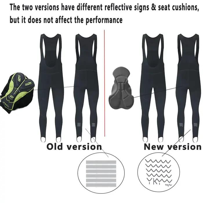 Pantalon de cyclisme YKYWBIKE, pantalon long thermique pour VTT, respirant, avec rembourrage en gel