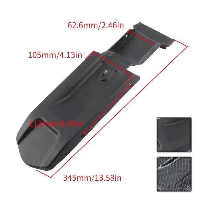 Endflats-Housses de protection en fibre de carbone pour moto Surron Light, accessoires de motocross, protection sous le siège, équation X, anti-1942