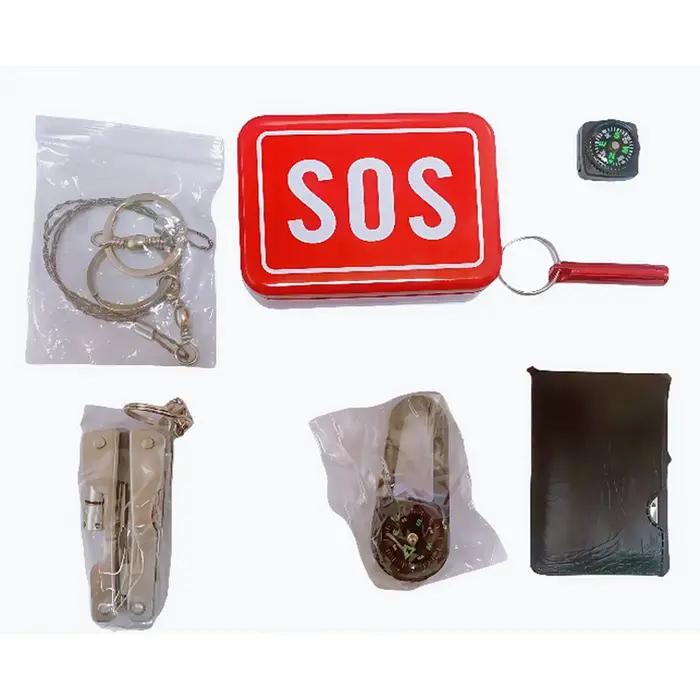 IFAK – trousse de premiers secours pour traumatismes, Mini boîte en fer, tactique médicale pour voiture, maison, voyage, randonnée et Camping, équipement de survie d'urgence