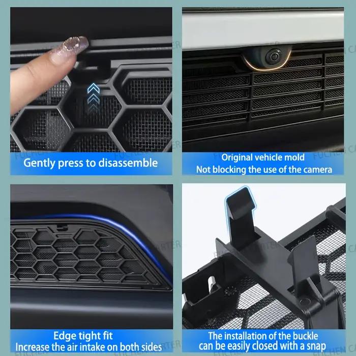 Pour Tesla Nouveau Modèle 3 Lancement 2025 Grille de pare-chocs avant Highland
