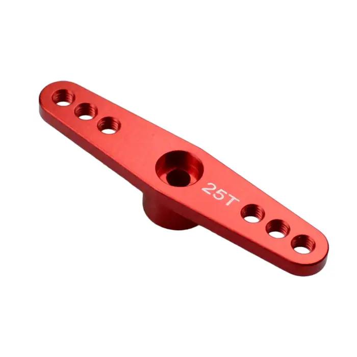 Klaxon de bras Servo RC en aluminium 25T M3, bras simple/double bras pour voiture sur chenilles 1/10 RC bateau Futaba HSP Wltoys Axial SCX10 pièces