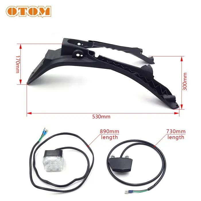 Support de plaque d'immatriculation pour moto HUSQVARNA