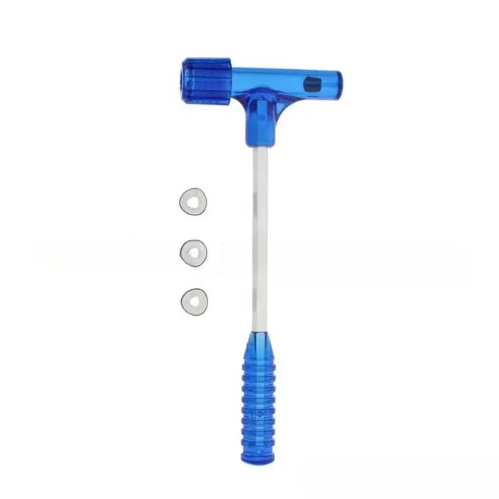 Marteau extracteur de balles avec trois jeux de pinces, connexions de dissolvant de munitions, adapt