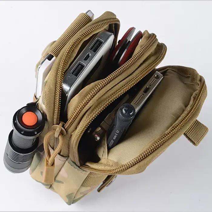 Sac d'attente tactique, sac de jambe, sac banane pour téléphone, motard, sac de Leggings multifonctionnel Portable, sac de taille suspendu de sport, sac de ceinture