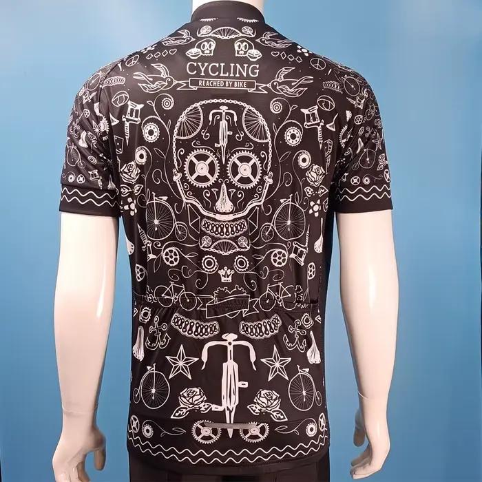 Maillot de cyclisme d'équipe de VTT pour hommes
