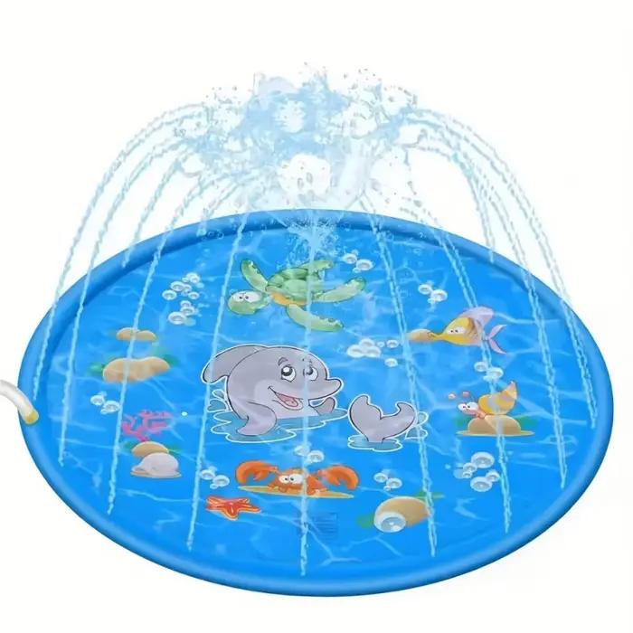 Piscine Portable avec tampon anti-éclaboussures pour chiens