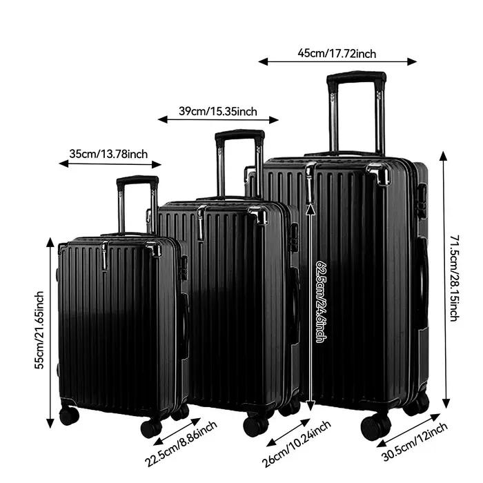 Ensemble de valises Lazyspace 3 pièces