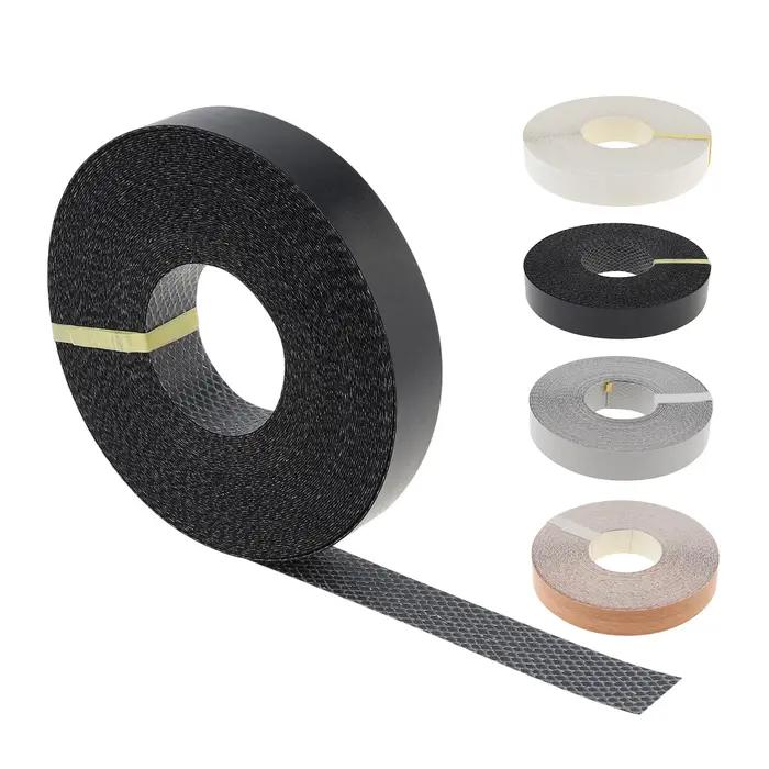Bande adhésive thermofusible en mélamine pour meubles, 3/4 pouces, 15M, bande de chant, placage pré-