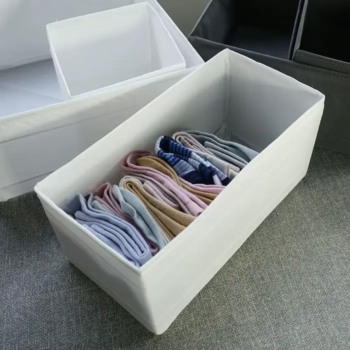 Organisateur de placard TAANY en tissu oxford pliable pour sous-vêtements et vêtements modernes pour rangement efficace et design élégant