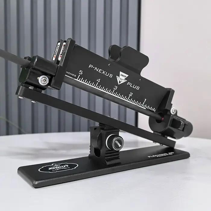 Bricolage flèche plume bâton outil réglable Fletching Jig bâton liaison adhérer palette faire tir à