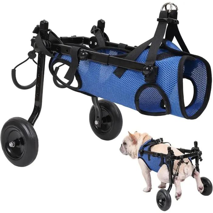 Chariot de fauteuil roulant pour chien handicapé