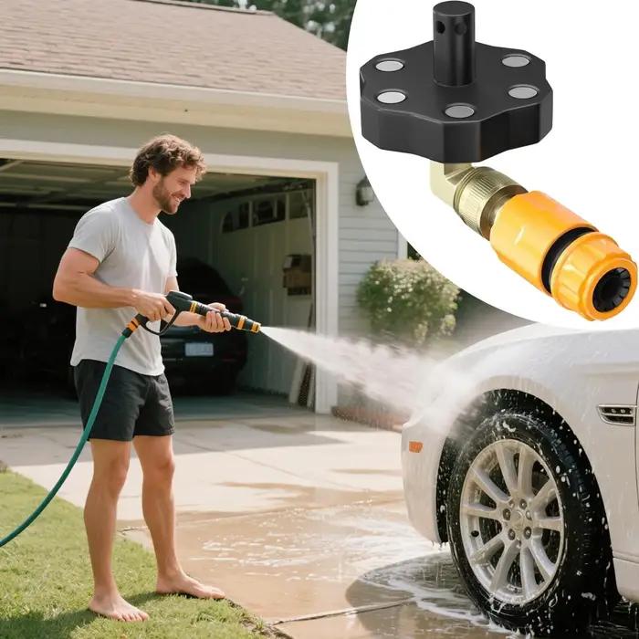 Kit de lavage magnétique pour châssis et roues de véhicule adapté aux voitures camions pick-up suv camping-cars occasions quotidiennes sorties familiales trajets de travail
