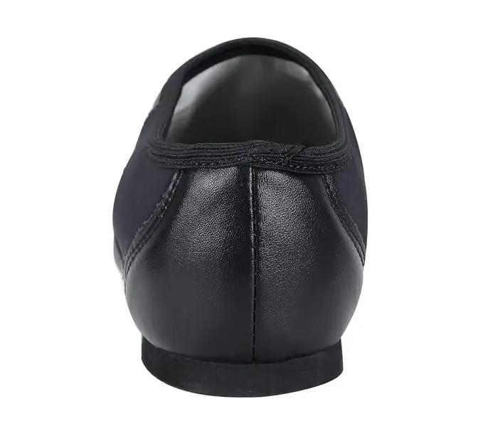Chaussure de jazz à enfiler avec élastique circulaire pour chaussures de danse pour femmes et hommes
