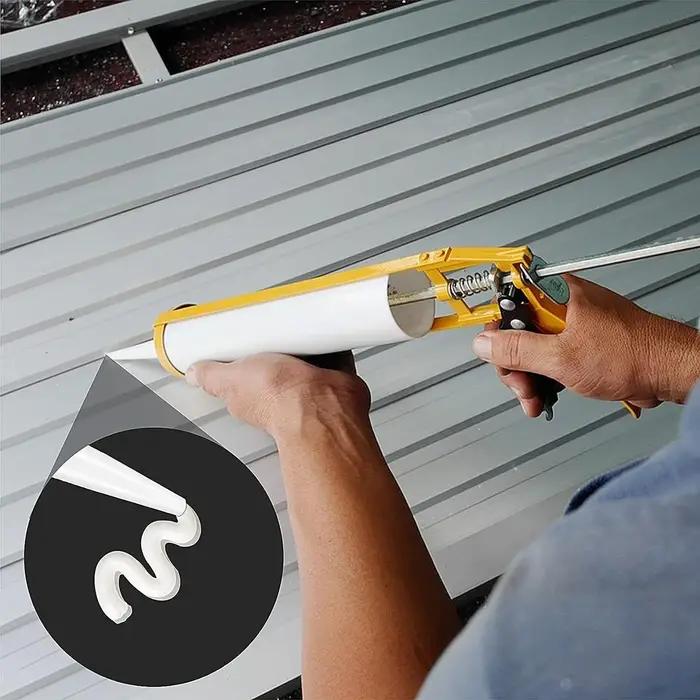 Buses de rechange pour pistolet à calfeutrage cartouche de mastic en silicone buses de rechange couvercle à vis outil de mastic domestique pour rénovation de maison et bricolage occasions spéciales