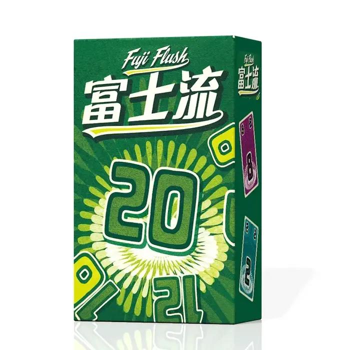 Fuji affleurant | Jeu de cartes rapide et amusant | Restez sans cartes pour gagner! | Formez d