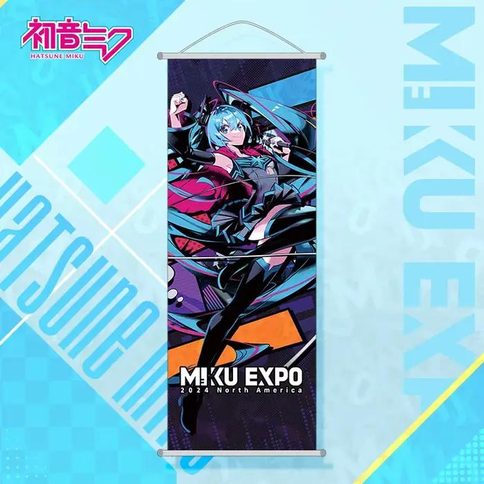 Décoration murale Hatsune Miku design original pour chambre enfants adolescents ou bureau style dessin animé cadeau anniversaire noël occasions spéciales