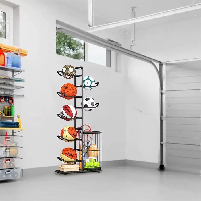 Support de rangement pour ballons de sport