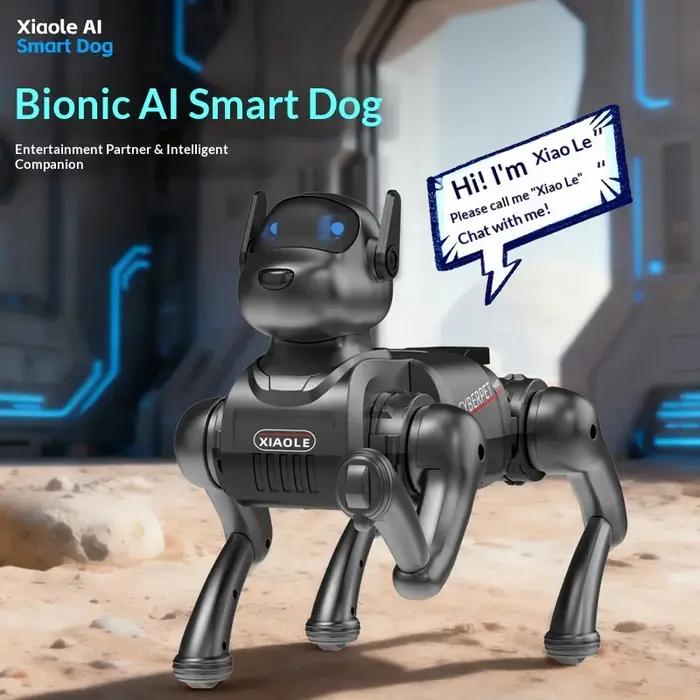 Nouveau Robot Chien Intelligent IA 2026 : Jouet Électronique Interactif Bionique, Peut Parler, Chanter, Danser – Compagnon Éducatif et Ami de Jeu pour Enfants