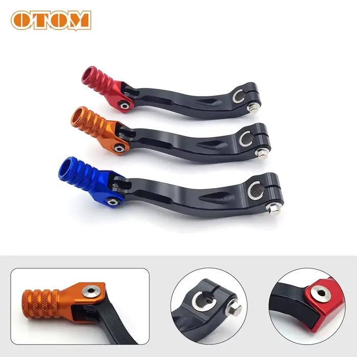 OTOM – levier de changement de vitesse en aluminium CNC NC450, manchon en fer incrusté pour Kayo BOS