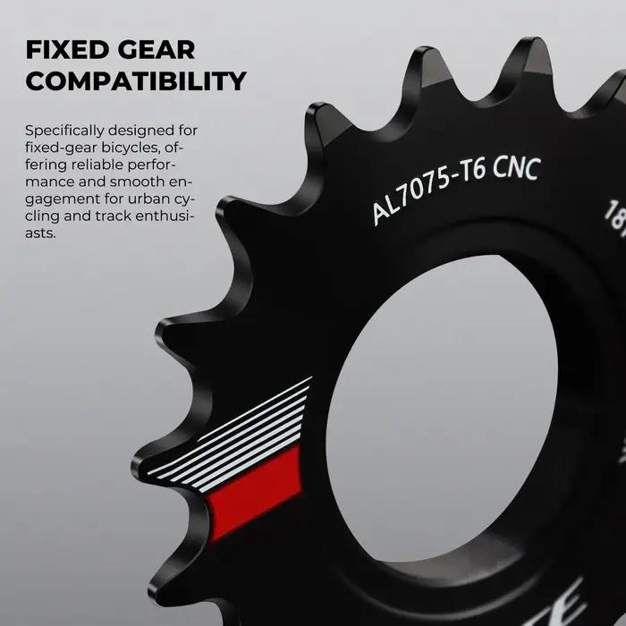 SKEACE vélo à pignon fixe 13T 14T 15T 16T 17T 18T cyclisme Cog Fixie piste vélo volant d'inertie à v