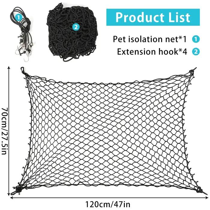 Filet de barrière pour chien de voiture