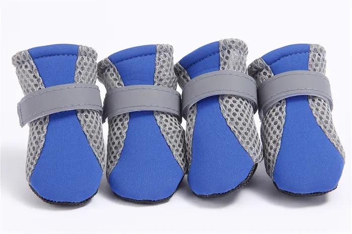 Chaussures pour animaux de compagnie chiot extérieur fond souple pour chat Chihuahua bottes de pluie