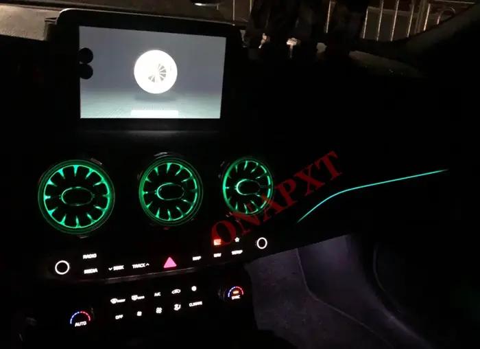 Buse de tableau de bord LED pour Kia Stinger W176 W156 W117, lumière ambiante de ventilation arrière