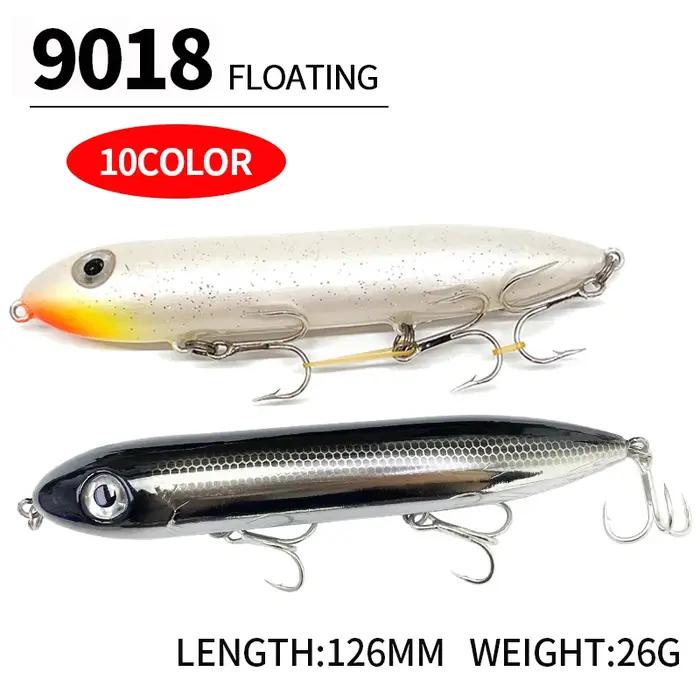 Leurre de pêche Walking Lure 126mm 26g pour eau salée