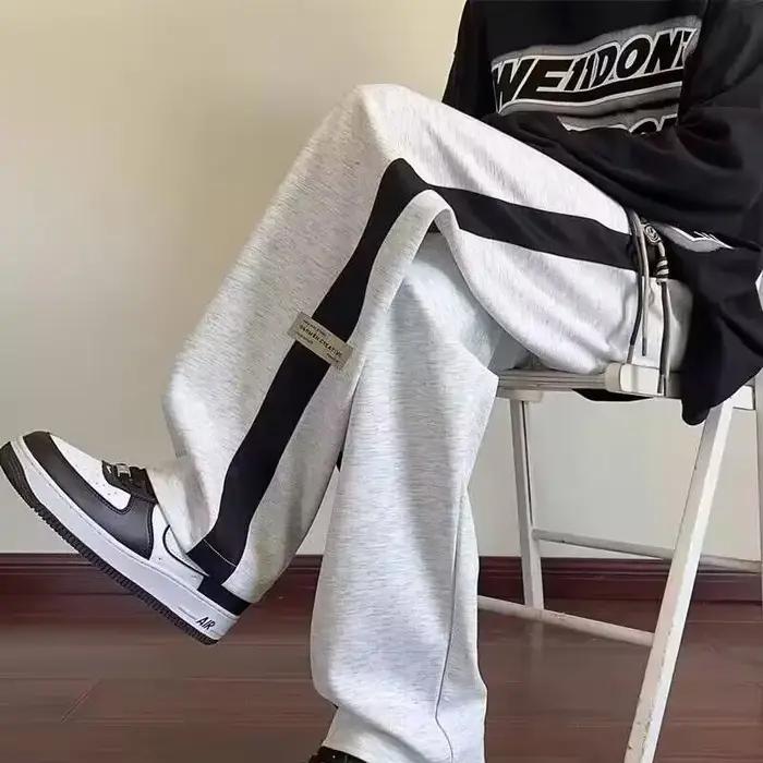 Pantalon hygiénique, pantalon de sport à blocs de couleur