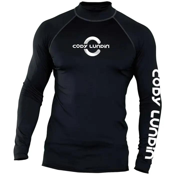 Surf natation plongée T-Shirts Compression longue éruption garde maillots de bain hommes Protection UV