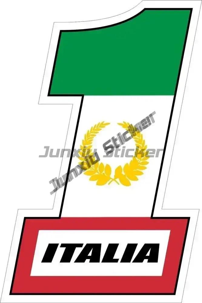 Autocollant en vinyle drapeau italien Football