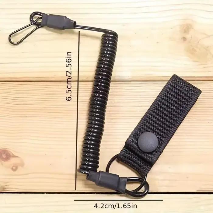 Corde de lanière élastique tactique Anti-perte