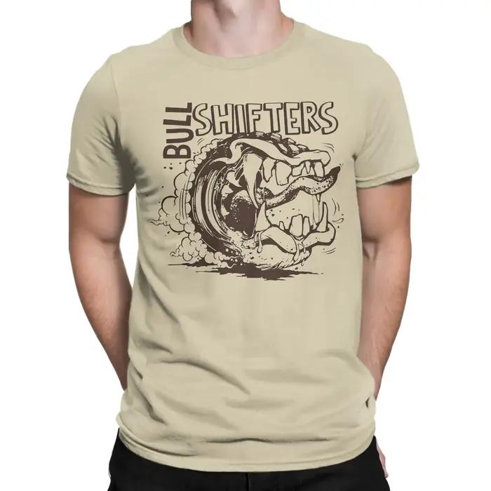TShirt Retro Bull Shifters Design Left 4 Dead 2 Hommes Polyvalent pour Occasions Spéciales Blanc Bleu Bleu Marine Bourgogne Gris Gris Foncé Kaki Rouge Vert Armée Noir