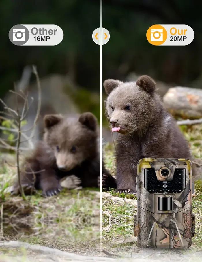 Caméras de chasse Wifi 4k en plein air
