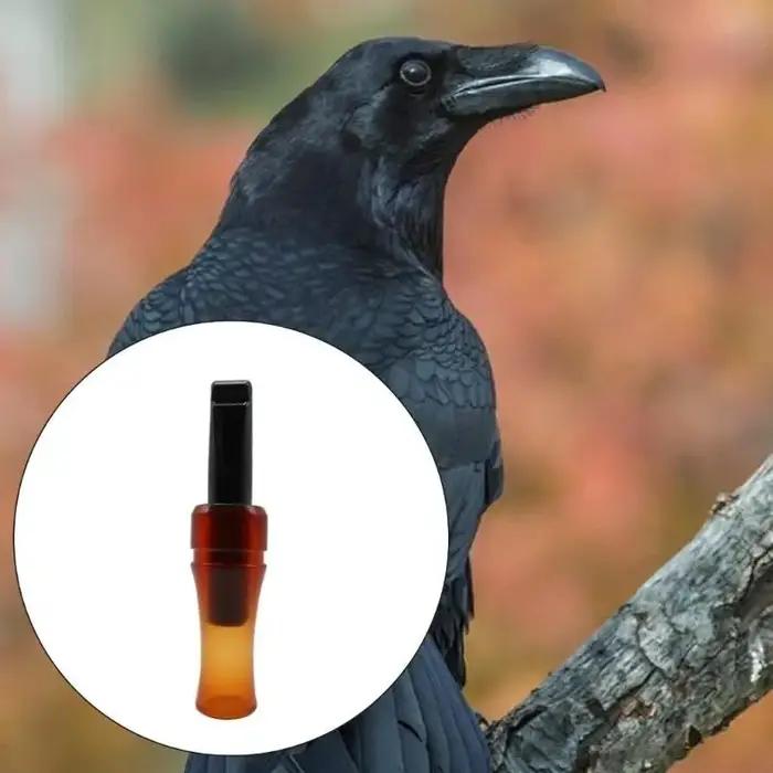 Appel corbeau décoy pour chasse extérieure - Sifflet simulation sonore efficace pour attirer le gibier