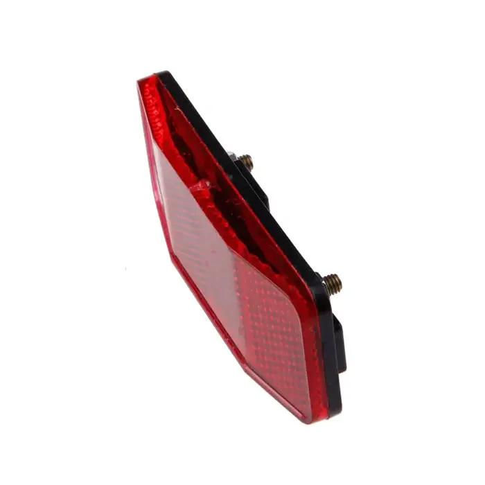 Réflecteur d'iode pour la sécurité routière, avec bandes rouges, pour VTT