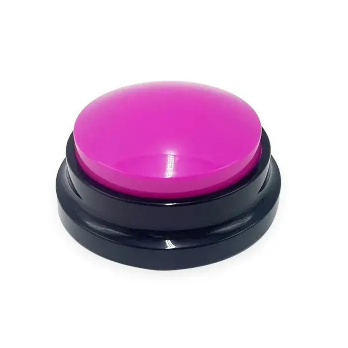 Jouets amusants pour animaux de compagnie enregistrables avec boutons parlants pour chiens