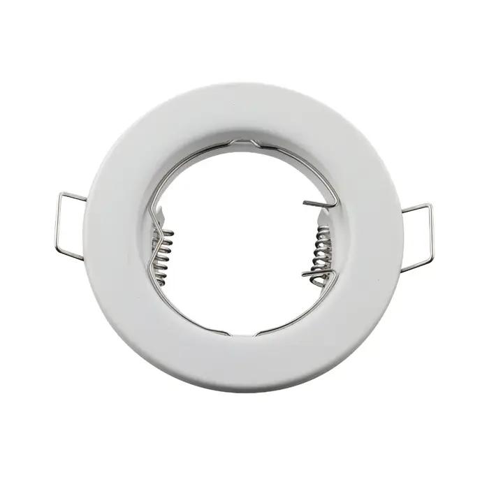 10 pièces vers le bas cadre luminaires encastrés LED plafonniers Downlight GU10 MR16 plafonniers lum